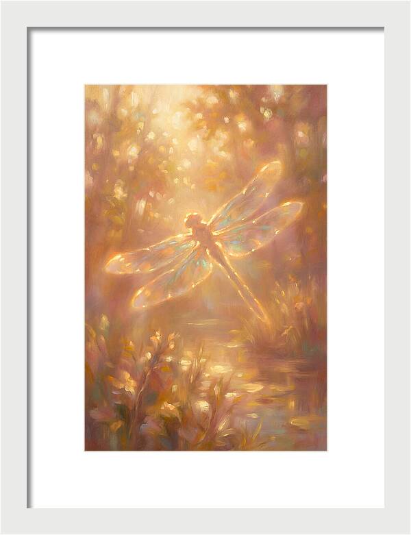 Dragonfly In Nature