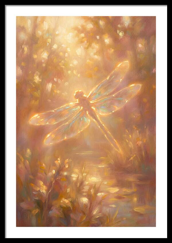 Dragonfly In Nature