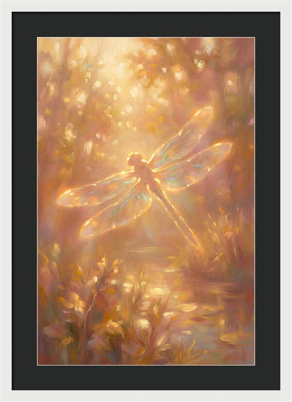 Dragonfly In Nature