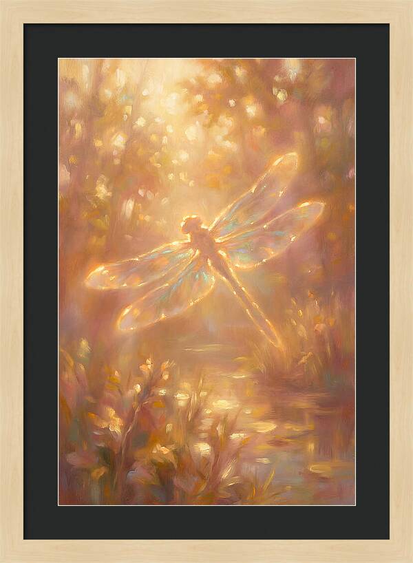 Dragonfly In Nature
