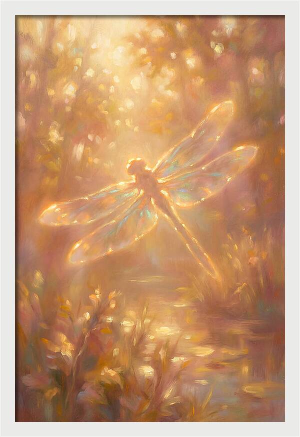Dragonfly In Nature