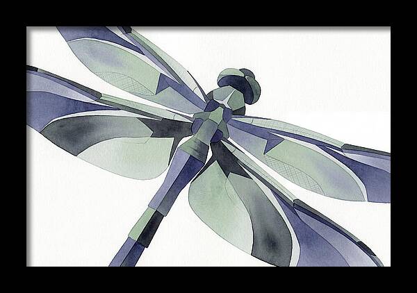 Dragonfly In Soft Hues