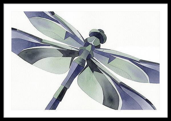 Dragonfly In Soft Hues