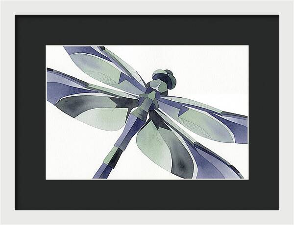Dragonfly In Soft Hues