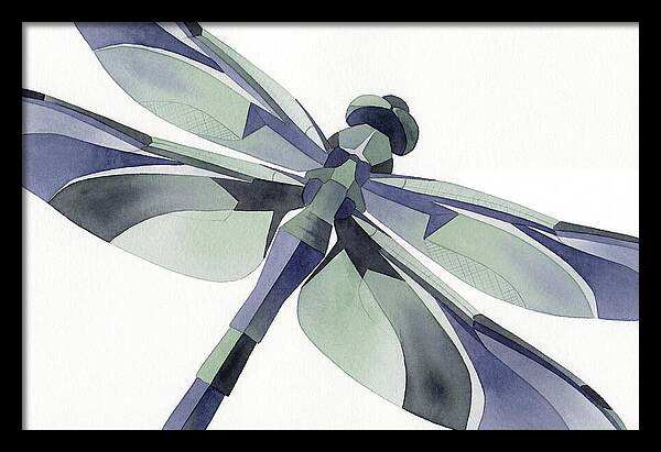 Dragonfly In Soft Hues