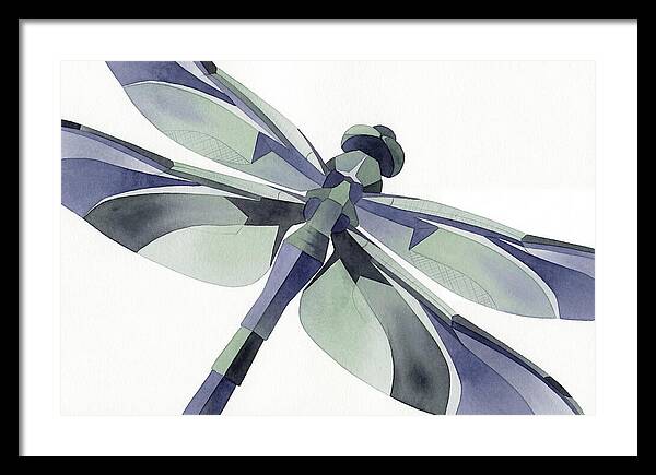 Dragonfly In Soft Hues