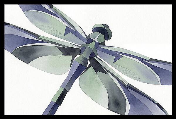 Dragonfly In Soft Hues