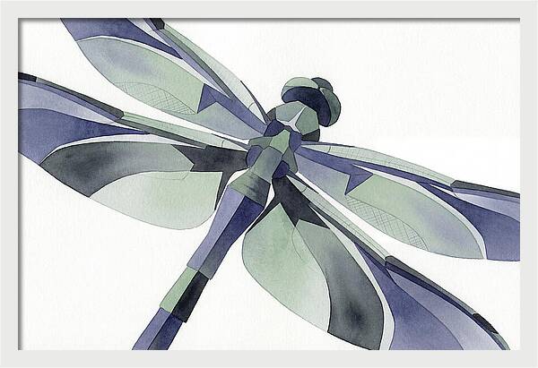 Dragonfly In Soft Hues