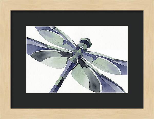 Dragonfly In Soft Hues