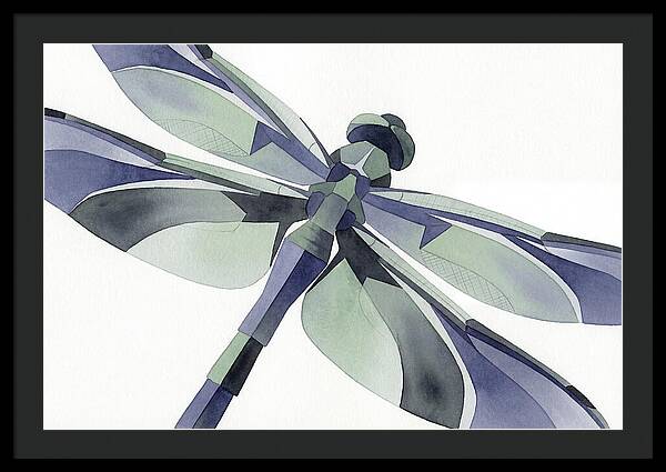 Dragonfly In Soft Hues