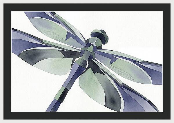 Dragonfly In Soft Hues