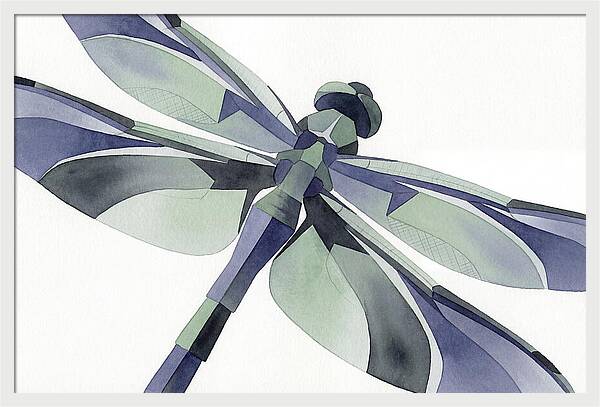 Dragonfly In Soft Hues
