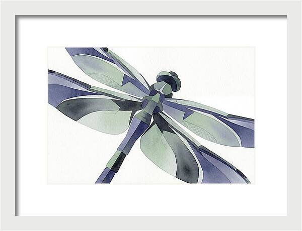 Dragonfly In Soft Hues