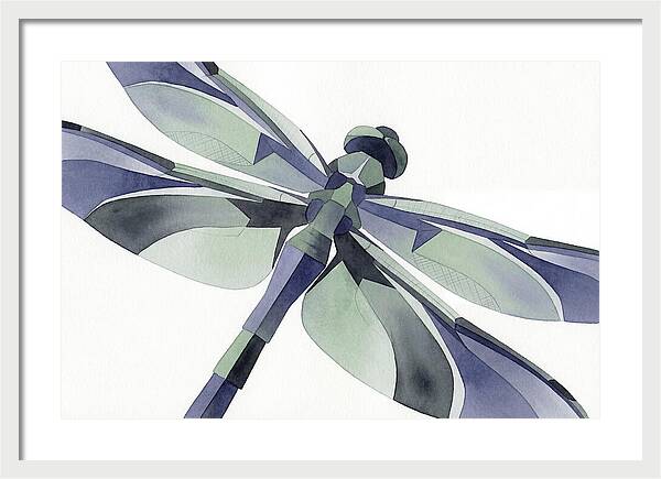 Dragonfly In Soft Hues