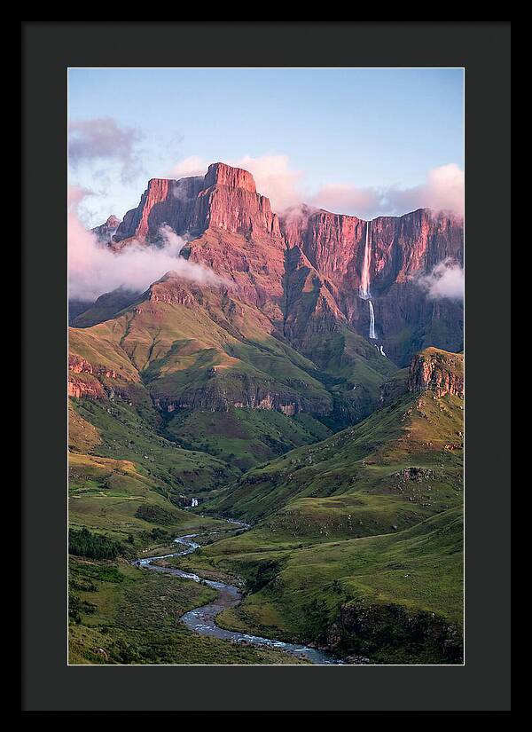 Drakensberg Amphitheatre At Sunrise