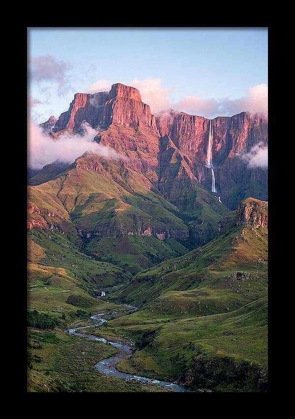 Drakensberg Amphitheatre At Sunrise
