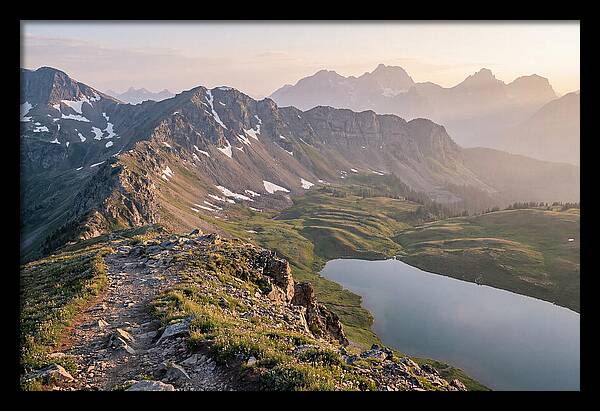 Dramatic Alpine Ridge Vista