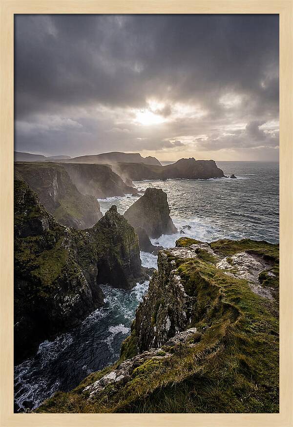 Dramatic Cliff Coastline