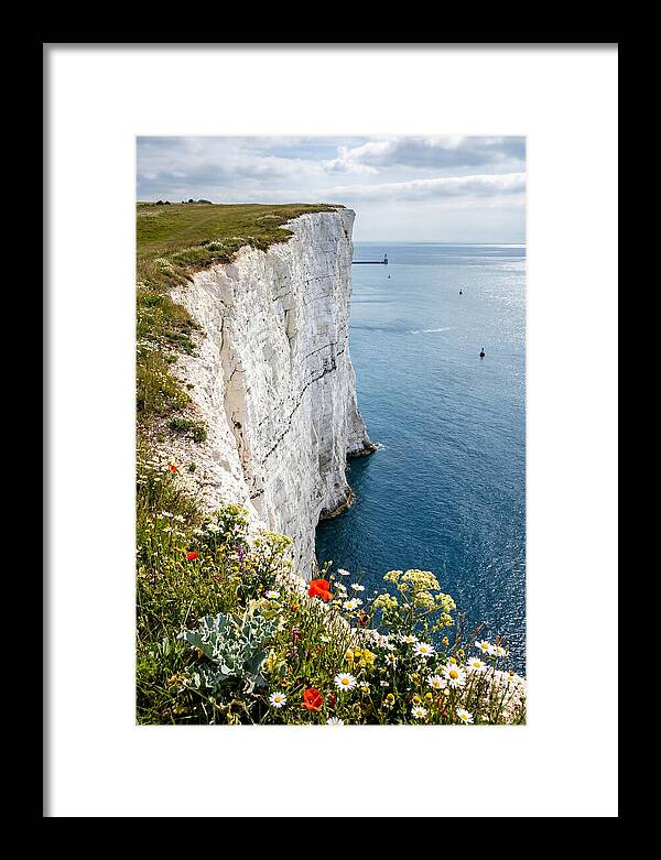 Dramatic Cliffs By The Sea
