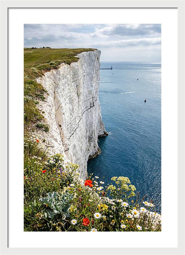 Dramatic Cliffs By The Sea