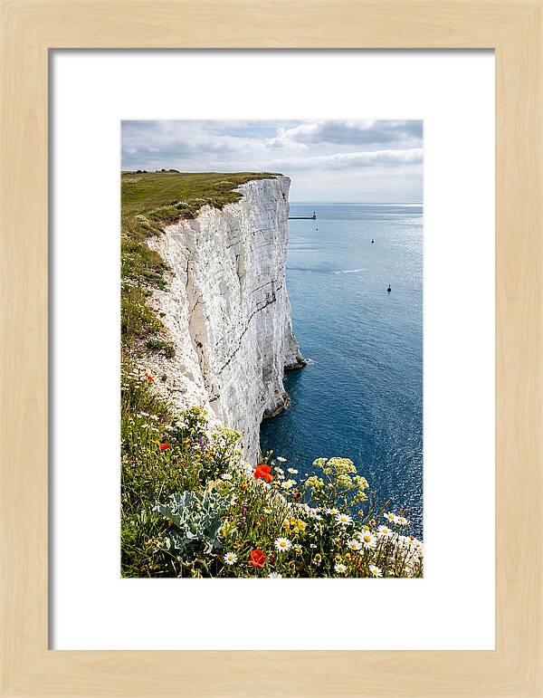 Dramatic Cliffs By The Sea