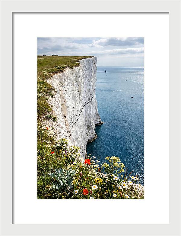 Dramatic Cliffs By The Sea