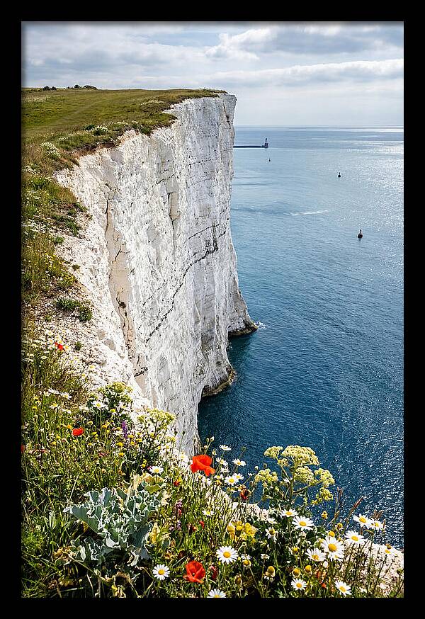 Dramatic Cliffs By The Sea