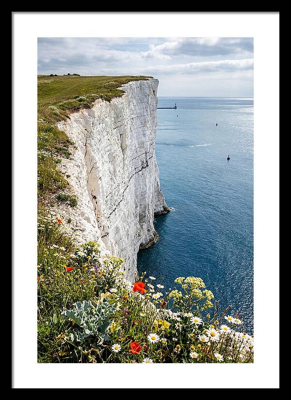 Dramatic Cliffs By The Sea
