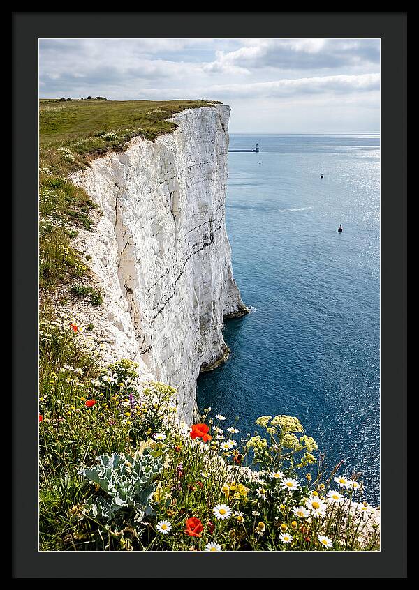 Dramatic Cliffs By The Sea
