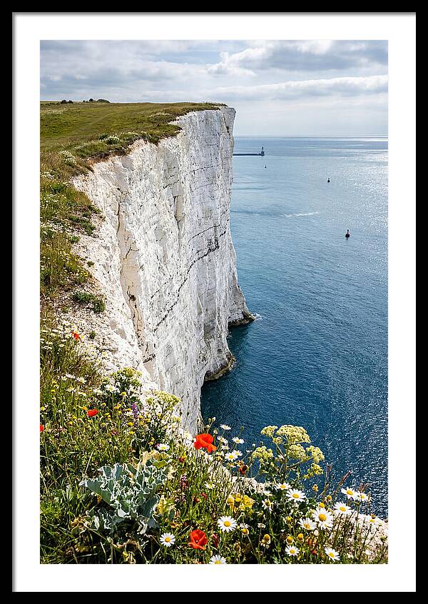 Dramatic Cliffs By The Sea