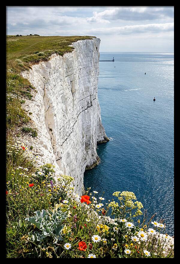 Dramatic Cliffs By The Sea