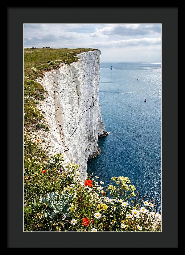 Dramatic Cliffs By The Sea