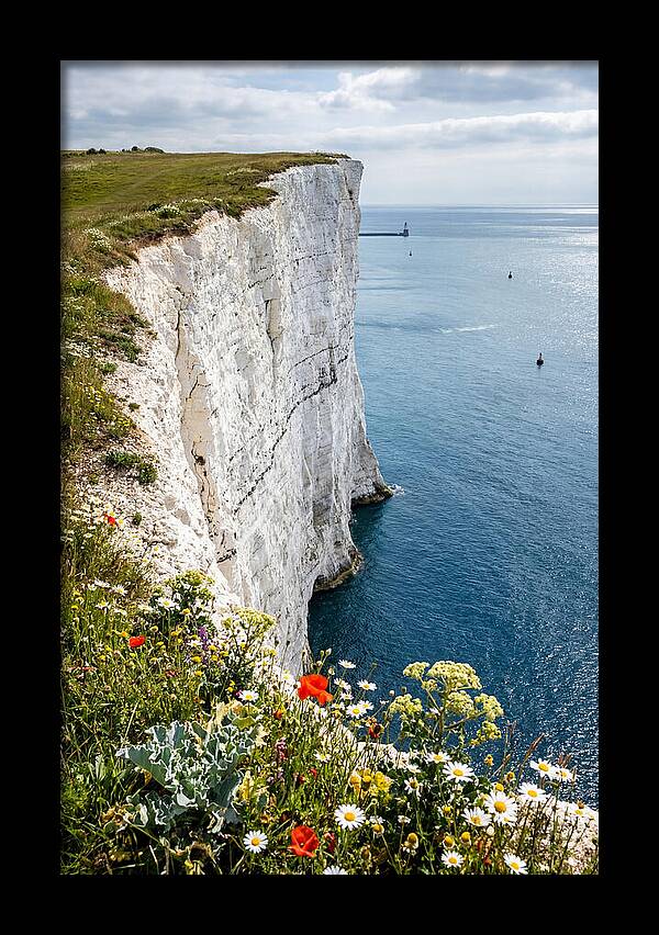 Dramatic Cliffs By The Sea