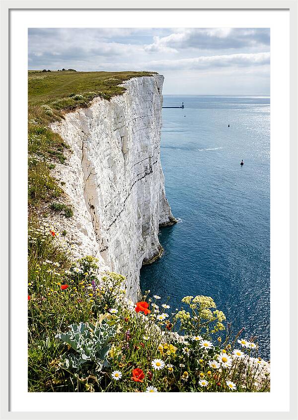 Dramatic Cliffs By The Sea
