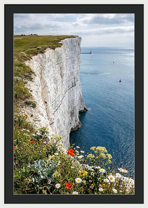 Dramatic Cliffs By The Sea