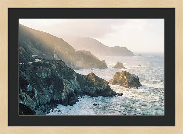 Dramatic Cliffs Of Big Sur