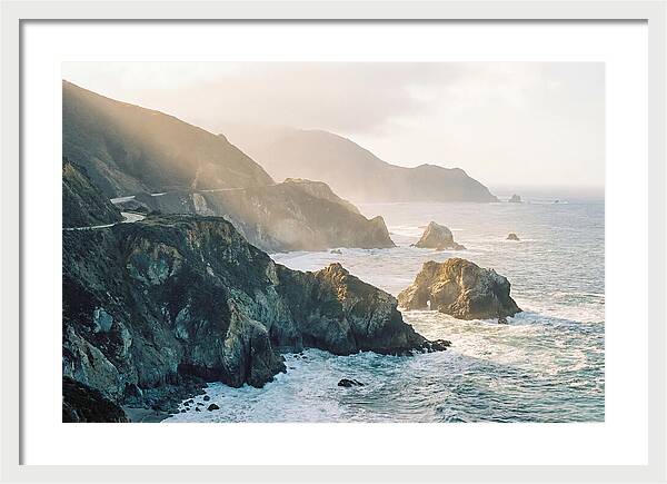 Dramatic Cliffs Of Big Sur