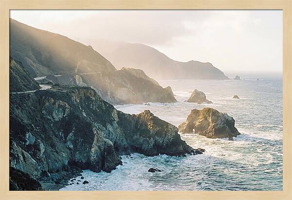 Dramatic Cliffs Of Big Sur