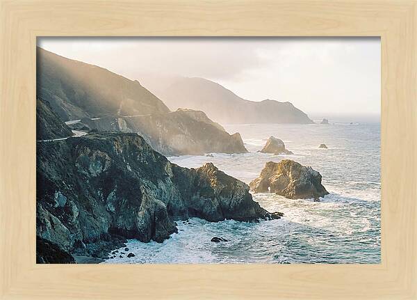 Dramatic Cliffs Of Big Sur