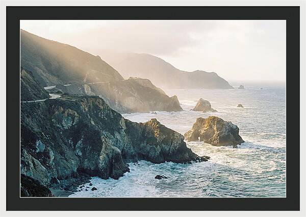 Dramatic Cliffs Of Big Sur