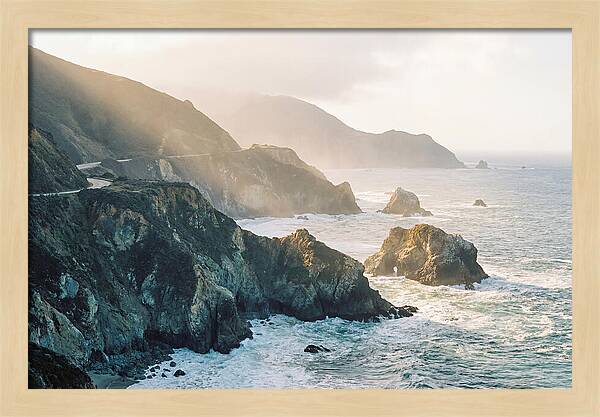 Dramatic Cliffs Of Big Sur