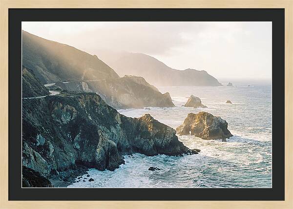 Dramatic Cliffs Of Big Sur