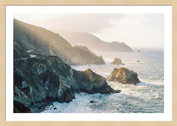 Dramatic Cliffs Of Big Sur