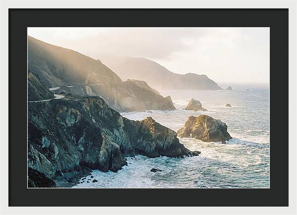 Dramatic Cliffs Of Big Sur