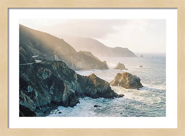 Dramatic Cliffs Of Big Sur
