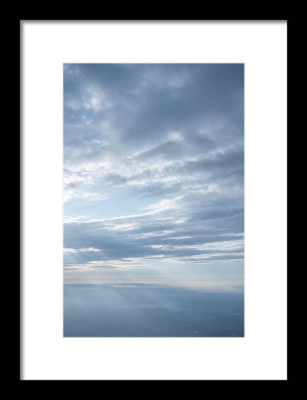 Dramatic Cloudscape With Crepuscular Rays