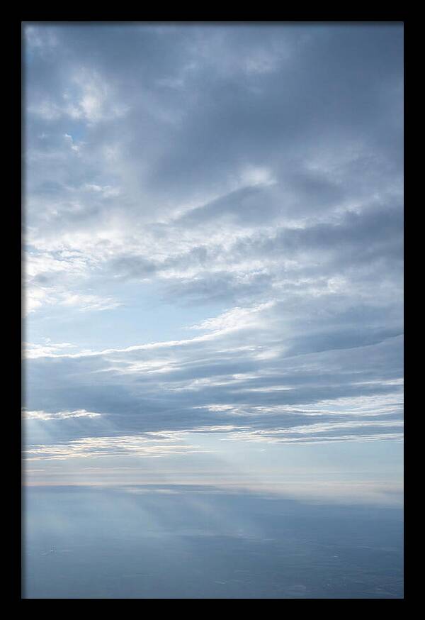 Dramatic Cloudscape With Crepuscular Rays