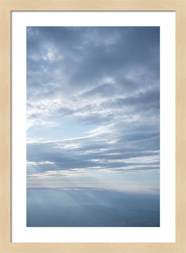 Dramatic Cloudscape With Crepuscular Rays