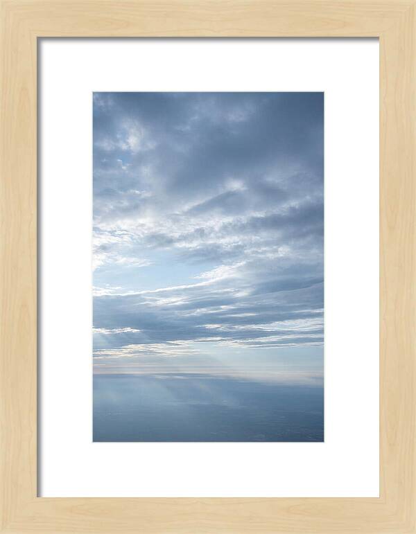 Dramatic Cloudscape With Crepuscular Rays
