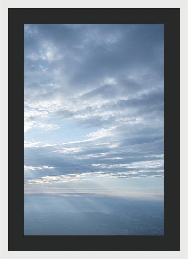 Dramatic Cloudscape With Crepuscular Rays